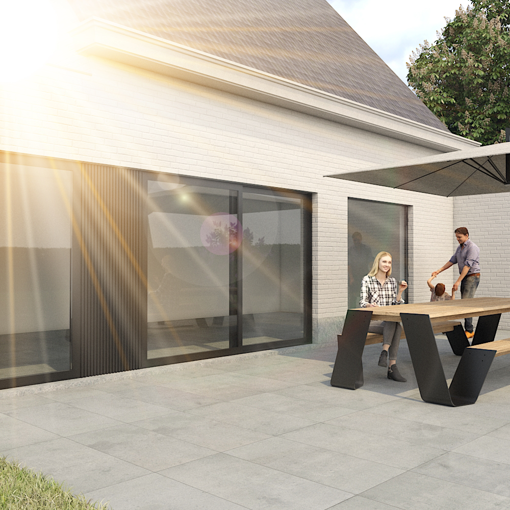 1 zijde gelaagd Zonwerend HR++ Glas 1 zijde gelaagd Zonwerend HR++ Glas