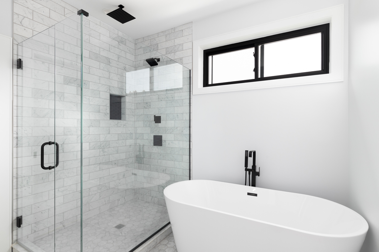Gehard douche glas met Timeless Anti-kalk coating