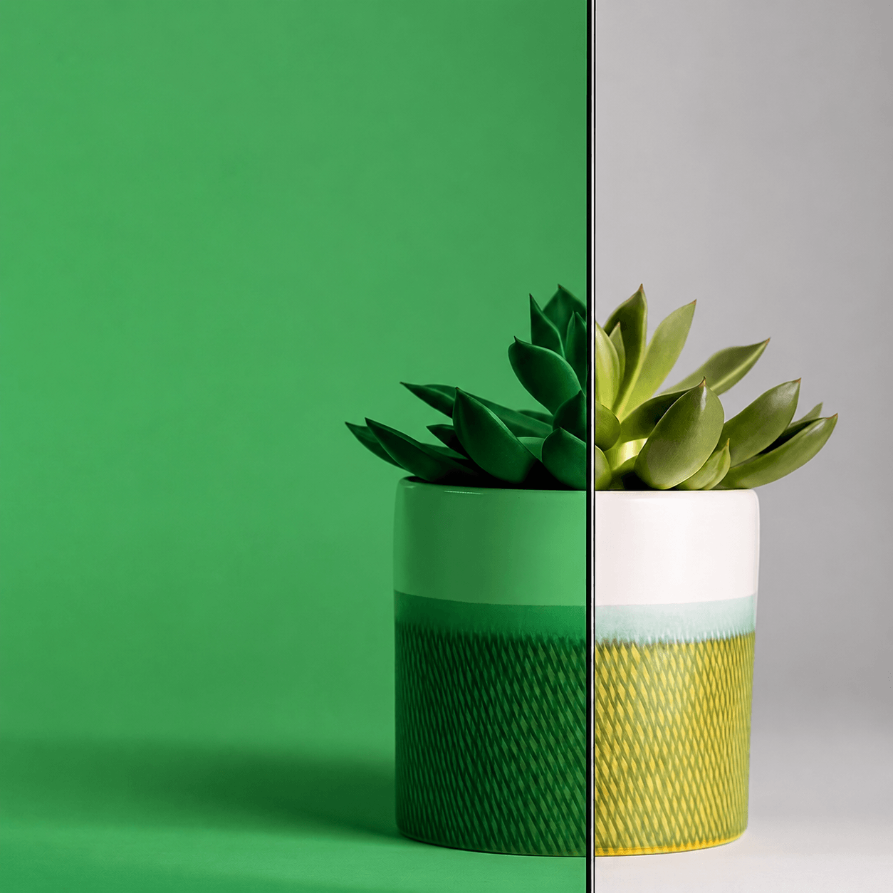 Helder Groen Glas Helder Groen Glas